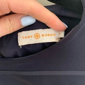 Tory Burch navy suiting dress Size 8